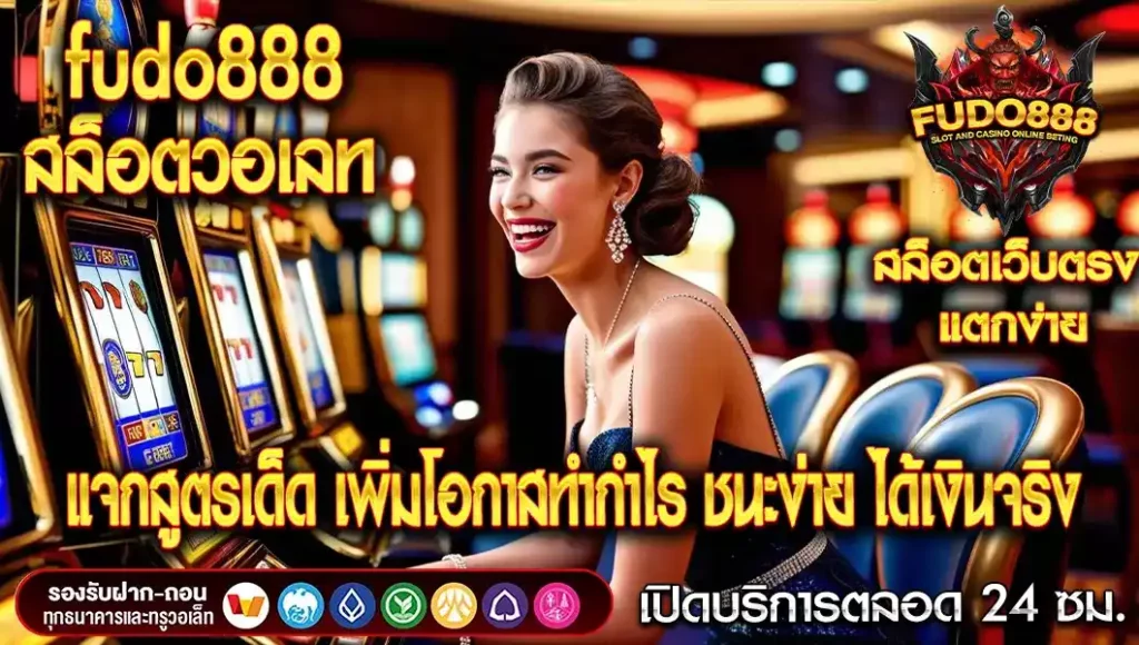 แจกสูตรเด็ดกับ สล็อต fudo888 วอ เลทเพิ่มโอกาสทำกำไร ชนะง่าย ได้เงินจริง