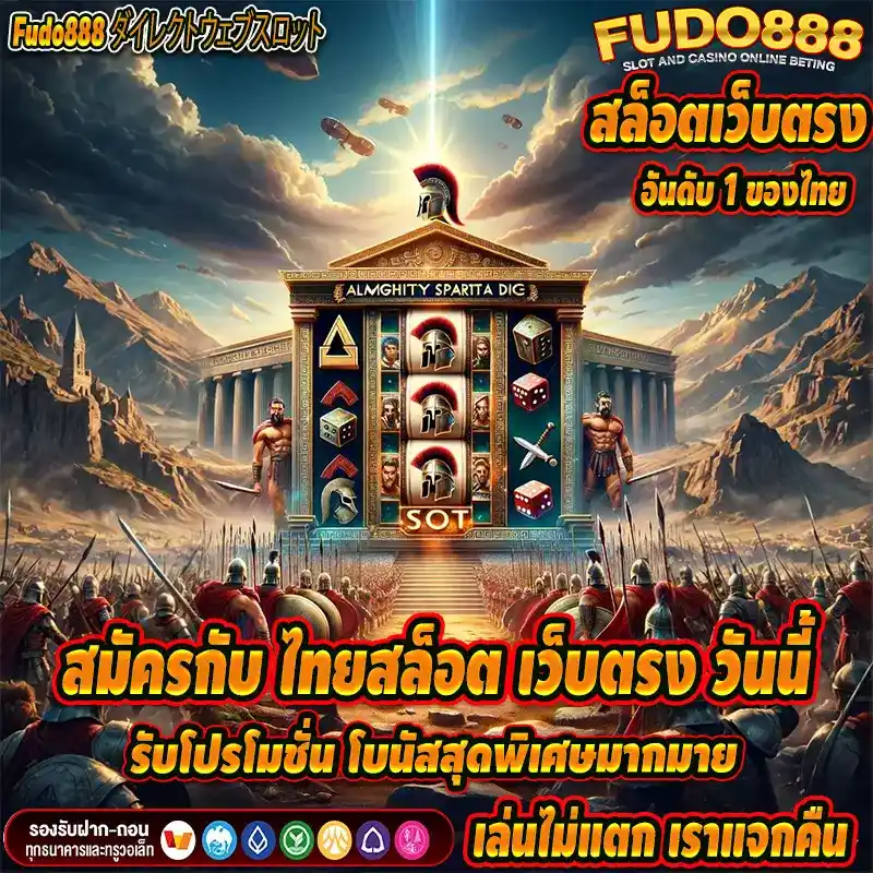 สมัครกับ ไทยสล็อตเว็บตรง วันนี้ รับโปรโมชั่น โบนัสสุดพิเศษมากมาย