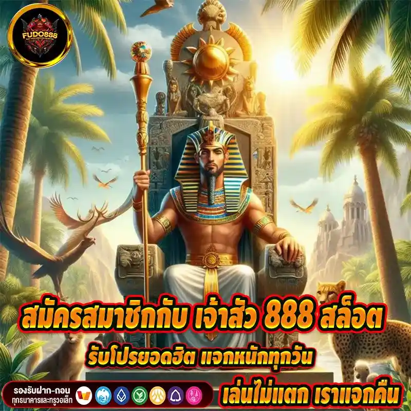 สมัครสมาชิกกับเจ้าสัว 888 สล็อต รับโปรยอดฮิต แจกหนักทุกวัน